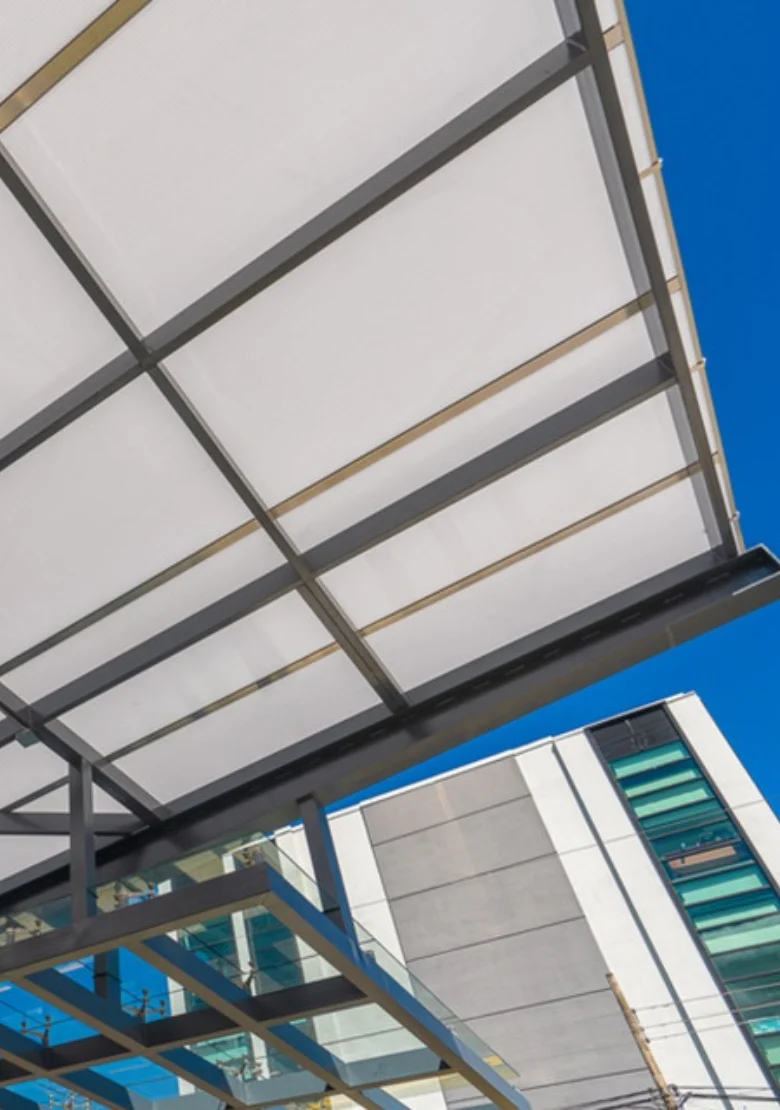 10mm Twin Wall Polycarbonate Sheeting - Opal - Image 3