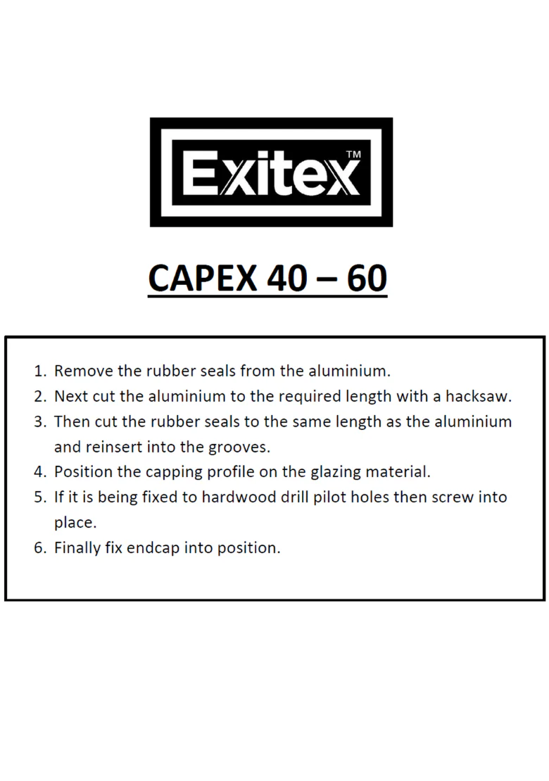 60/71 Aluminium Capping Bar - Image 5