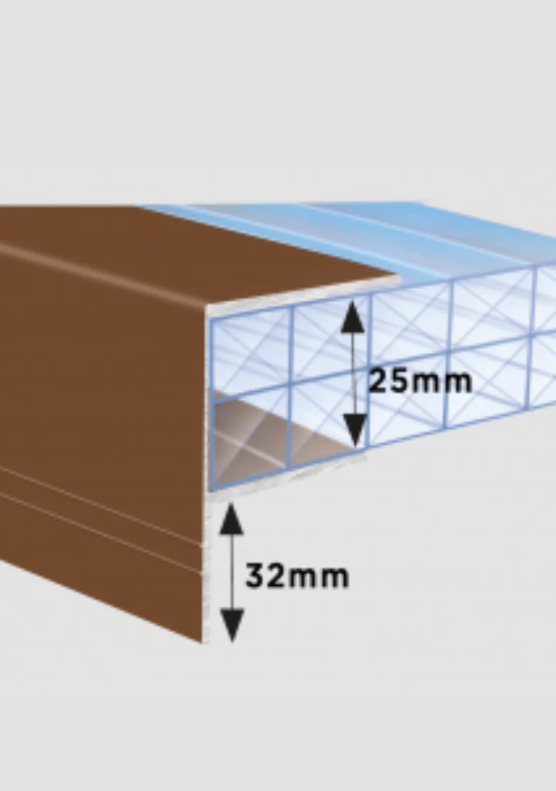 Aluminium F Profile - Image 5